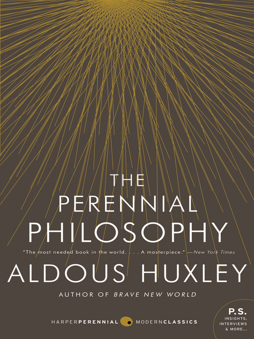 Title details for The Perennial Philosophy by Aldous Huxley - Wait list